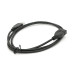 Подовжувач USB 2.0 AM/AF, 1,0m, чорний Q250