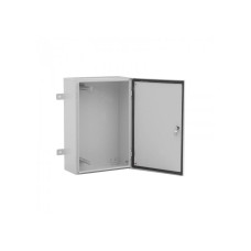 Гермобокс VAGOS 4U-A-IP54 (600х400x200) для кріплення на стіну, метал, IP54, двері петельні, поворотний замок