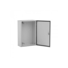 Гермобокс VAGOS 4U-С-IP54 (600х400x200) для кріплення на опору, метал, IP54, двері петельні, поворотний замок
