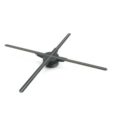 Світлодіодний голографічний проектор-голограма Merlion Z3H, 12V/60W, 1600*960dpi, угол обзора170°, LED: 4*240, 64*64cm