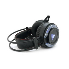 Навушники провідні з підсвічуванням Jedel GH-232, з мікрофоном, Black, Box