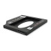Адаптер підключення HDD 2.5 '' 9.5 mm в відсік приводу ноутбука SATA / mSATA (HDC-25), корпус plastic, Blister,Q100