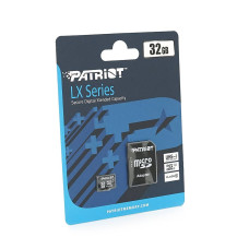 Карта пам'яті Patriot LX microSDHC Class 10 UHS-I, 32GB