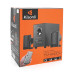 Колонки Kisonli TM-1000U, 5W+2x3W, USB/TF/BT/FM/AUX/LED light, із сабвуфером, DC: 5V, Black, BOX, Q8