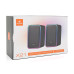 Колонки Kisonli X21BT, 2x10W, USB/RGB light/BT, DC: 5V/1-2A, White, BOX, Q15