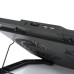 Підставка під ноутбук IceCoorel F8, 10-17", 2*125mm 1200±10% RPM, корпус пластик+алюміній, 2xUSB 2.0, 415x293x26.5mm, RGB, Box Q10