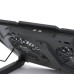Підставка для ноутбука IceCoorel N10, 10-18", 2*125mm 1400±10% RPM, корпус пластик+алюміній, 2xUSB 2.0+LCD display+підставка для мобільного телефону
