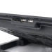 Підставка під ноутбук IceCoorel A9, 10-15.6", 6*60мм 2500±10% RPM, корпус пластик+алюміній, 2xUSB 2.0, 353x255x32mm, Black, Box, Q20