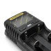 Зарядний пристрій універсальний Nitecore Digicharger UMS2, 2 канали, LCD дисплей, підтримує Li-ion, Ni-MH та Ni-Cd AA (R6), ААA (R03), С (R14)
