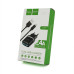 Набір СЗУ 110-240V HOCO C12 + кабель Lighting, 1xUSB, 2.4A, кабель 1м, Black, Blister