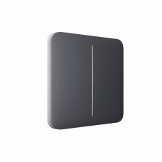 Кнопка для двоклавішного вимикача Ajax SoloButton (2-gang) graphite
