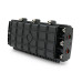 Муфта оптична Merlion ML-OP-F008-48C, герметична, 4 введення, до 2-х касет, до 24 зварок, матеріал PC