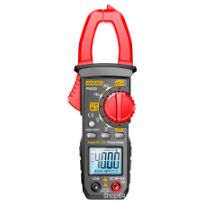 Токові кліщі ANENG PN200 Вимірювання: V (AC/DC), A (AC/DC), Ω, C, Hz (NCV, True RMS). Функції: Data Hold, дзвінки, тест діодів, автовідключення.