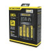 Зарядний пристрій універсальний Nitecore Digicharger UMS4, 4 канали, LCD дисплей, підтримує Li-ion, Ni-MH і Ni-Cd AA (R6), ААA (R03), С (R14)
