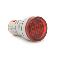 Цифровий вольтметр ST16V, діапазон вимірювань 60-500V, Red