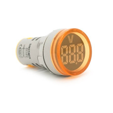 Цифровий вольтметр ST16V, діапазон вимірювань 60-500V, Yellow