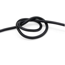 Кабель силіконовий луджений AWG 6 Black (чорний) ціна за метр