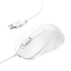 Миша провідна BOROFONE BG4, White, Box