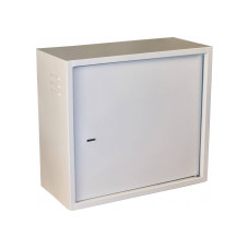 Антивандальна шафа VAGOS Lite Super Antilom 19" 4U - 0.8мм (550х500x250) двері - приховані петлі, замок - сувальдний, 8відп.