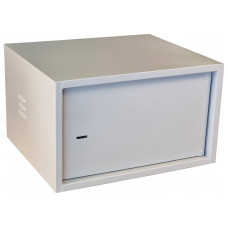 Антивандальна шафа VAGOS Lite Super Antilom 19" 7U - 0.8мм (530х320x450) двері - приховані петлі, замок - сувальдний, 8відп.
