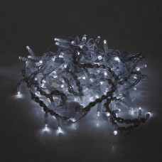 Гірлянда 120LED Дощ (White), 1 режим, 3 * 0.5 метра, біла ізоляція, BOX
