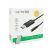 Перехідник для навушників VegGieg V-K201 USB2.0(M)-Jack3.5(F), Black, Box