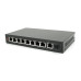 8мі портовий PoE Full Gigabit комутатор ONV-POE33108PFG, 8xPoe1000Мбіт + 1х1000 Мбіт + 1xSFP 1000Мбіт, до 250м, IEEE802.3af/at, потужність 110Вт