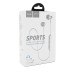 Навушники вакуумні Bluetooth HOCO ES21 Wonderful Sport, White, Box