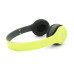 Бездротові навушники Bluetooth P47 Led, Green/Silver