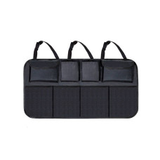 Органайзер у багажник автомобіля, 870x480mm, 4 кишені+4 сітки, Black