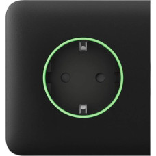 Бічна панель для вбудованої розетки Ajax SideCover (smart) Black