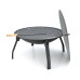 Гриль вугільний круглий, 55х28 см, Black