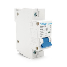 Автоматичний вимикач постійного струму CHCYZO RKB1/DC-B80, 1P, 80A, 12-125V