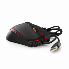 Ігрова миша провідна CRYPTO VX7, 6 кнопок, 200-8000 DPI, Led Lighting RGB, 1,8м, Windows XP/Vista/Win7/8/10/11 Mac OS X, Black, COLOR BOX