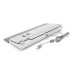 Клавіатура USB Fantech MK853V2 SPACE EDITION, довжина кабелю 135см, (Eng/Укр/Рус), White, 104к, Q10