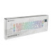 Клавіатура USB Fantech MK855RGB, довжина кабелю 135см, (Eng/Укр/Рус), White, 108к, Q10