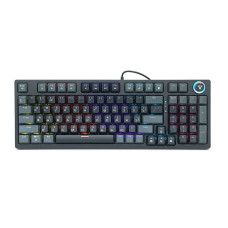 Клавіатура USB Fantech ATOM96 MK890, (Eng/Укр/Рус), Black (red switch), 89к, Q10