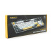 Клавіатура iMICE GK500 USB Wired (TYPE-C), довжина кабелю 100см, (Eng/Укр/Рус), White-Black, 94к