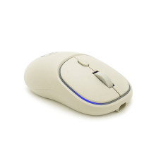 Миша бездротова iMICE W-618, 4 кнопки, 800/1200/1600 DPI, 2.4Ghz 10м, Windows XP/Vista/Win7/8/10 Mac OS X, Rechargable, White, BOX, Q100