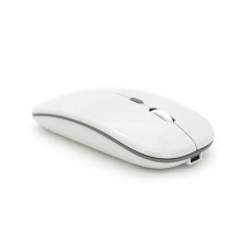 Миша бездротова iMICE E-1300, 4 кнопки, 800/1200/1600 DPI, 2.4Ghz, 10м, Windows XP/Vista/Win7/8/10 Mac OS X, Rechargable, White, BOX
