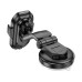 Автотримач BOROFONE BH206+ Wireless Charging 15W, кріплення на торпеду, клямка 50-90мм, Black, Box