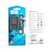 Набір СЗУ 110-240V HOCO C96A+ кабель Lighting, 1xUSB, 2.1A, кабель 1м, Black, Blister