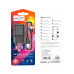 Набір СЗУ 110-240V HOCO C96A+ кабель Type-C, 1xUSB, 2.1A, кабель 1м, Black, Blister