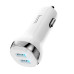 Набір АЗУ 12-24V HOCO Z40 + кабель Type-C, 2xUSB, 2.4A, кабель 1м, White, Box