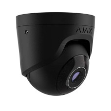 8 Mp дротова охоронна IP-камера Ajax TurretCam (8 Mp/4 mm) Black