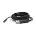 2 in 1 MicroUSB/PC HD ендоскоп, міні камера 7.0 mm, м'який дріт, 5м