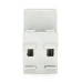 Модульна розетка Chenf Universal 3-pin на DIN-рейку, 250V/10-16A, Box