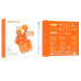 Навушники Bluetooth Borofone BW23, Orange, Кейс