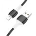 Кабель Borofone BX84, USB-Lighting, 2.4A, довжина 1м, Black, BOX