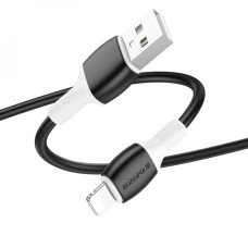 Кабель Borofone BX84, USB-Lighting, 2.4A, довжина 1м, Black, BOX